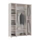 Норд Шкаф 4-створчатый 1600 золото Кашемир