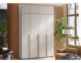 Норд Шкаф 4-створчатый 1600 золото Кашемир