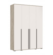 Норд Шкаф 4-створчатый 1600 Кашемир, Дуб Крафт Серый