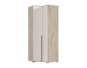 Норд Шкаф угловой Кашемир, Дуб Крафт Серый