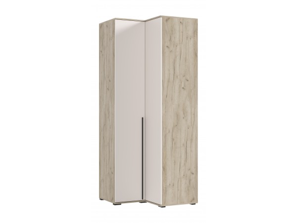 Норд Шкаф угловой Кашемир, Дуб Крафт Серый