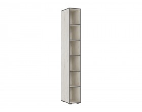 Норд Пенал открытый 300 Дуб Крафт Белый