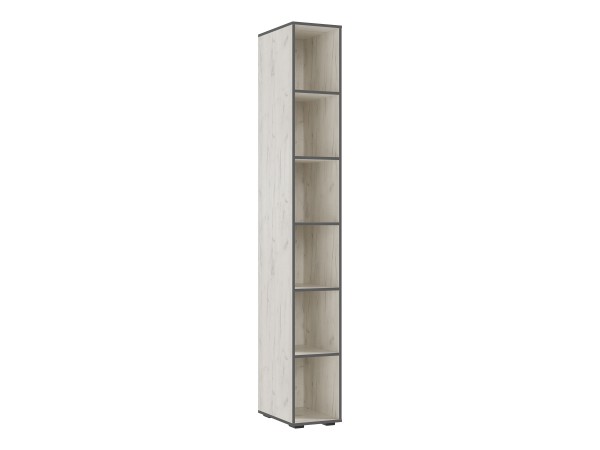 Норд Пенал открытый 300 Дуб Крафт Белый