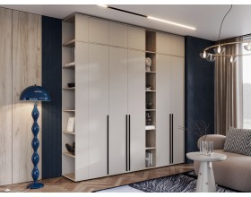 Норд Пенал открытый 300 Дуб Крафт Серый