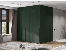 Норд Пенал угловой Изумрудный Кромка Графит, Графит