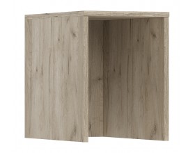 Норд Антресоль к пеналу открытому 300 Дуб Крафт Серый