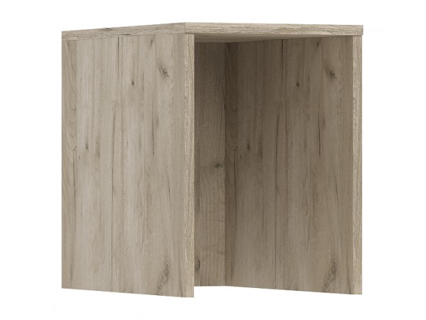 Норд Антресоль к пеналу открытому 300 Дуб Крафт Серый