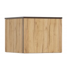 Норд Антресоль к пеналу угловому Дуб Крафт, Дуб Крафт Кромка Венге