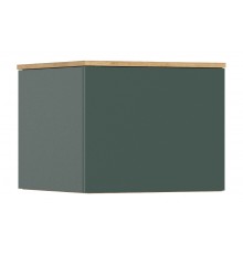 Норд Антресоль к пеналу угловому Изумрудный Кромка Изумруд, Дуб Крафт Кромка Дуб Крафт