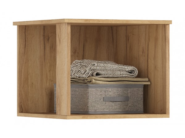 Норд Антресоль к пеналу угловому Изумрудный Кромка Изумруд, Дуб Крафт Кромка Дуб Крафт