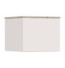 Норд Антресоль к пеналу угловому Кашемир, Дуб Крафт Серый