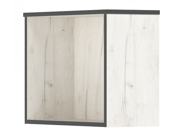 Норд Антресоль к терминалу Дуб Крафт Белый