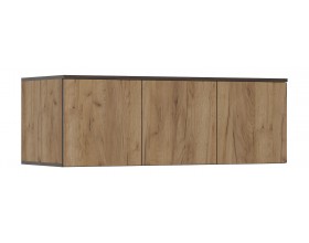 Норд Антресоль к шкафу 1200 Дуб Крафт Кромка Венге