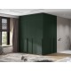 Норд Антресоль к шкафу 1200 Изумрудный Кромка Графит, Графит