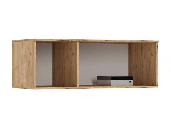 Норд Антресоль к шкафу 1200 Изумрудный Кромка Изумруд, Дуб Крафт Кромка Дуб Крафт