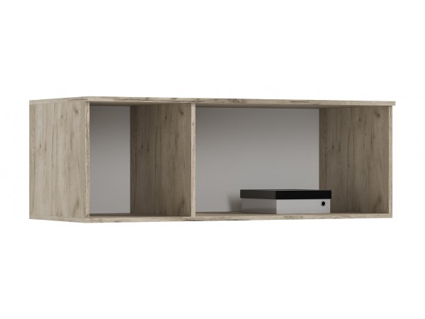 Норд Антресоль к шкафу 1200 Кашемир, Дуб Крафт Серый