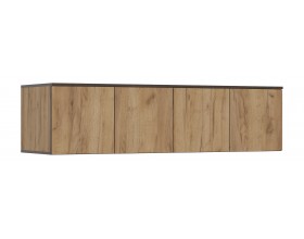 Норд Антресоль к шкафу 1600 Дуб Крафт Кромка Венге