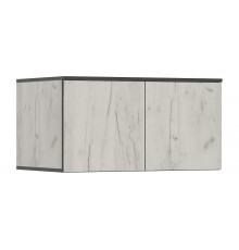 Норд Антресоль к шкафу 800 Дуб Крафт Белый