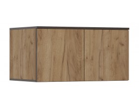 Норд Антресоль к шкафу 800 Дуб Крафт Кромка Венге