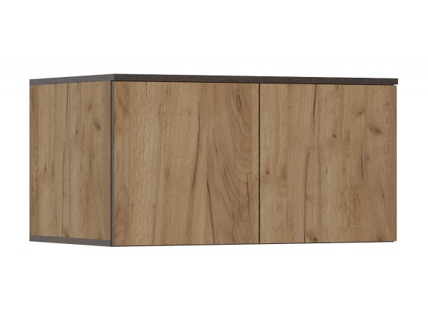 Норд Антресоль к шкафу 800 Дуб Крафт Кромка Венге