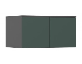 Норд Антресоль к шкафу 800 Изумрудный Кромка Графит, Графит