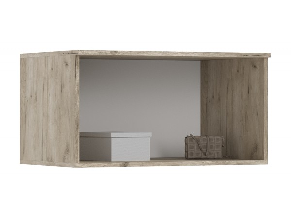 Норд Антресоль к шкафу 800 Кашемир, Дуб Крафт Серый