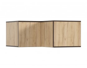 Норд Антресоль шкафу угловому Дуб Крафт Кромка Венге