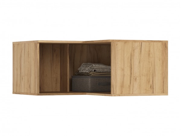 Норд Антресоль шкафу угловому Изумрудный Кромка Изумруд, Дуб Крафт Кромка Дуб Крафт