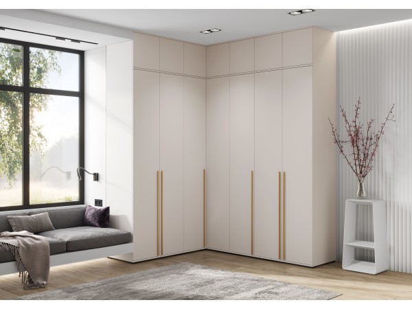 Норд Антресоль шкафу угловому Кашемир