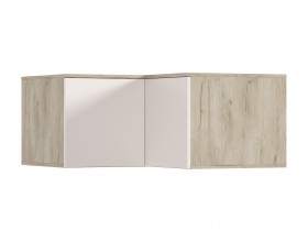 Норд Антресоль шкафу угловому Кашемир, Дуб Крафт Серый