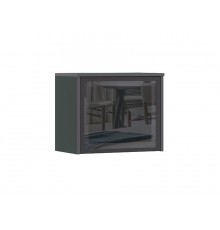 Норд Антресоль-витрина к терминалу 300 Изумрудный Кромка Графит, Графит