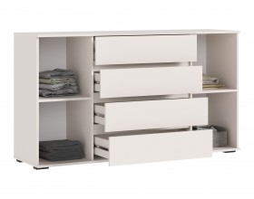 Норд Комод 2 двери 4 ящика 1600 золото Кашемир, Кашемир