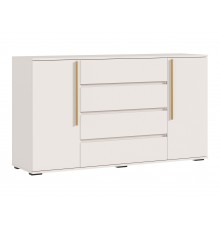 Норд Комод 2 двери 4 ящика 1600 золото Кашемир, Кашемир