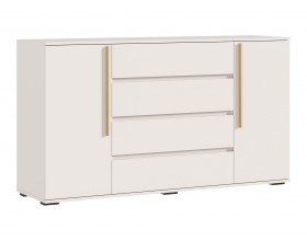 Норд Комод 2 двери 4 ящика 1600 золото Кашемир, Кашемир