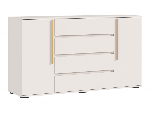 Норд Комод 2 двери 4 ящика 1600 золото Кашемир, Кашемир