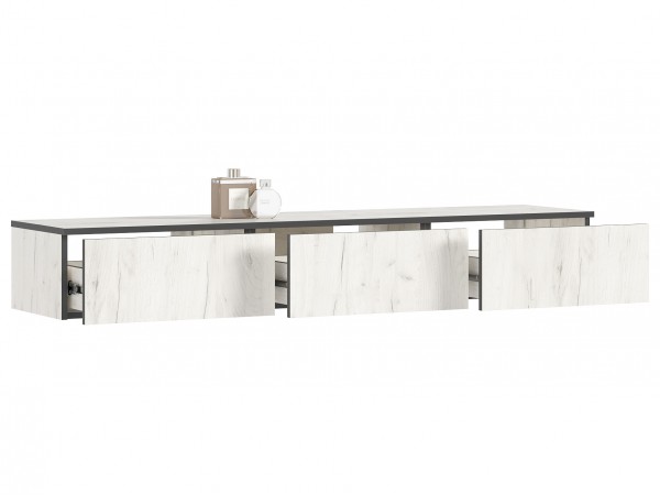 Норд Полка косметическая Дуб Крафт Белый, Дуб Крафт Белый