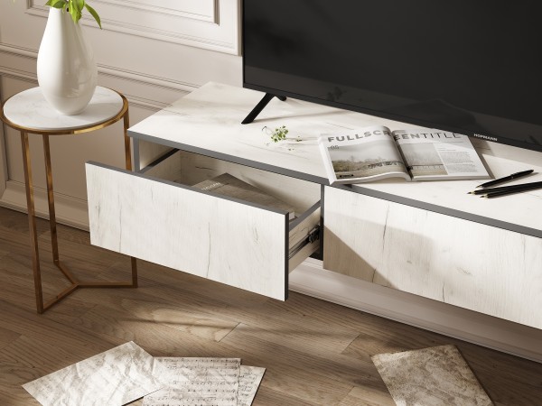 Норд Полка косметическая Дуб Крафт Белый, Дуб Крафт Белый