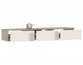 Норд Полка косметическая Кашемир, Дуб Крафт Серый