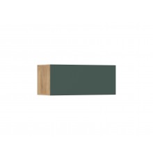 Норд Тумба навесная 800 Изумрудный Кромка Изумруд, Дуб Крафт