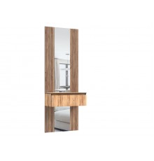 Норд Тумба с зеркалом Дуб Крафт Кромка Венге