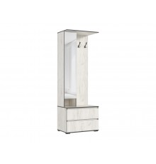 Прихожая Норд Дуб Крафт Белый, Дуб Крафт Белый