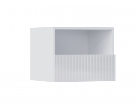 Оливия Тумбы 2 шт. 1 ящик Белый глянец, Белый