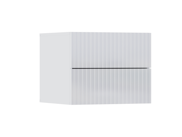 Оливия Тумбы 2 ящика Белый глянец, Белый