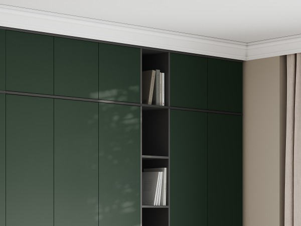 Норд Антресоль к пеналу открытому 300 Графит