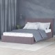Кровать «Mia» 160х200 с подъёмным механизмом велюр Teddy 939
