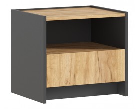 Спальня Остин компоновка 1 Дуб крафт, Графит