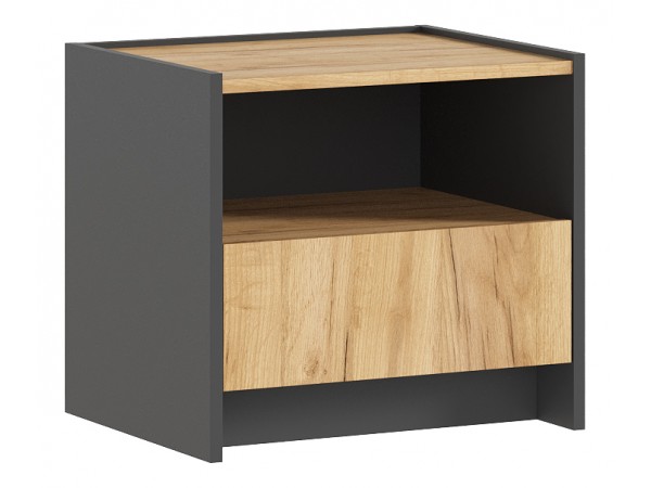 Спальня Остин компоновка 1 Дуб крафт, Графит