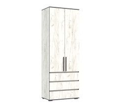 Модульная система Норд компоновка 1 Дуб Крафт Белый, Дуб Крафт Белый