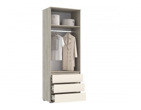 Модульная система Норд компоновка 1 Кашемир, Дуб Крафт Серый