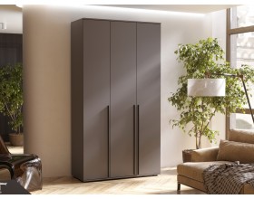 Норд Шкаф 3-створчатый 1200 Графит, Графит